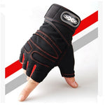 Cycling Gloves Half Finger Breathable Elastic Outdoor Bike Bicycle Riding Fitness Glove Accessories