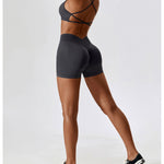 Seamless Beauty Back Yoga Clothes Running Quick-drying Tight Sports Fitness Clothes Suit Women