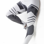 Printed Reflective Sport Yoga Pants Women Fitness Gym Leggings Running Compression Tights Quick Dry Sport Clothes Trousers
