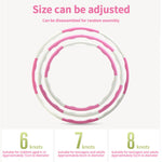 Home Workout Sports Hoop Circle Slimming Massage Hoop Fitness Excercise Gymnastic Yoga Hoop Accessories Bodybuilding Equipment