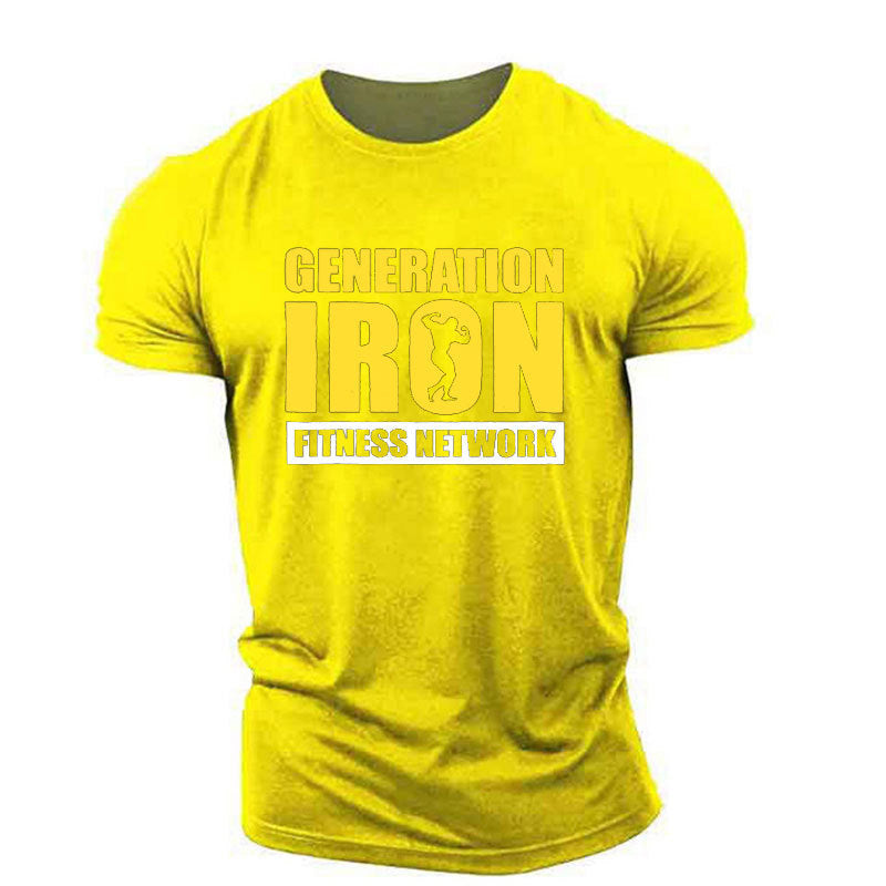 Fashion Personality Fitness Vest For Men